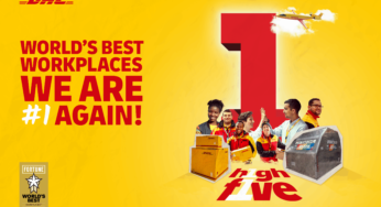 DHL Express in first place among the World’s Best Workplaces™.