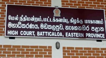 மட்டக்களப்பில் 4 பேருக்கு மரணதண்டனை