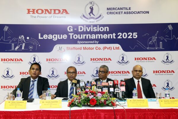 ஹொண்டா கிண்ணத்திற்காக நடைபெற்றுவரும் கிரிக்கெட் சுற்றுப் போட்டி – MCA G பிரிவு 25 ஓவர் லீக்