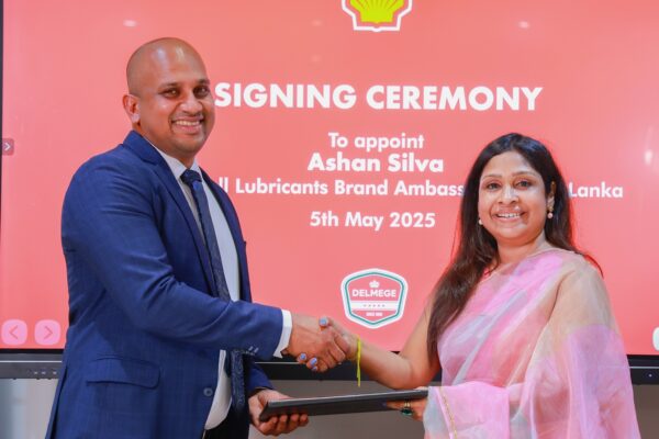 கார்கள், மோட்டார் சைக்கிள்களுக்கான Shell லுப்ரிகண்ட் எண்ணெய்களுக்கு வர்த்தகநாம தூதுவர்களை நியமித்த Delmege Energy