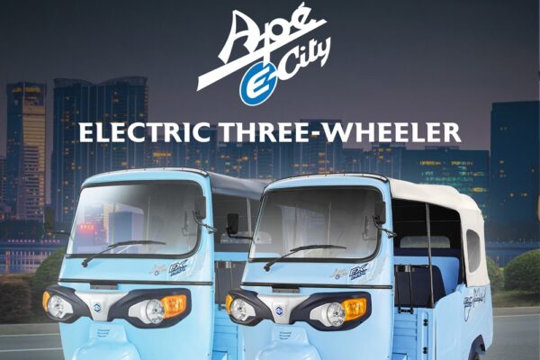 Singer Drives Sustainable Mobility with Piaggio Apé E City Launch at Colombo EV Motor Show 2025