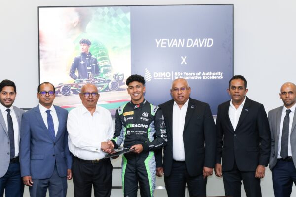 DIMO Joins Forces with Young Racing Star Yevan David